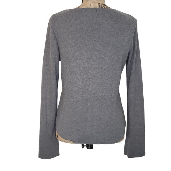 Biker Design 2007 Daytona Beach Bike Week Long Sleeve Lace Up Top Size XL - Picture 7 of 8